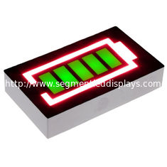 20mm電池の表示器のための赤い緑LEDの棒グラフの表示