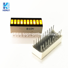 SGSは産業設備のための10の区分LED棒表示を黄色にする