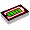 20mm電池の表示器のための赤い緑LEDの棒グラフの表示