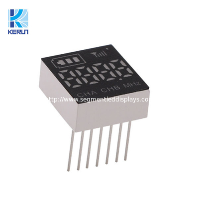 15x16mmは4ディジット7の区分マイクロフォンのための黄色い色をLED表示